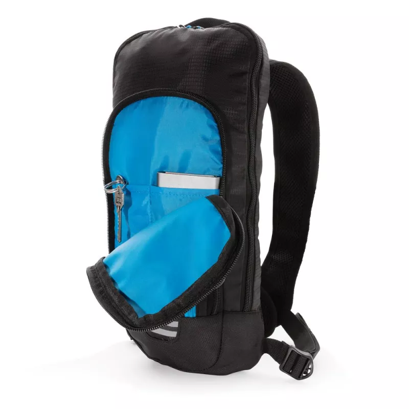 Plecak Explorer 40l - czarny, niebieski (P760.141)