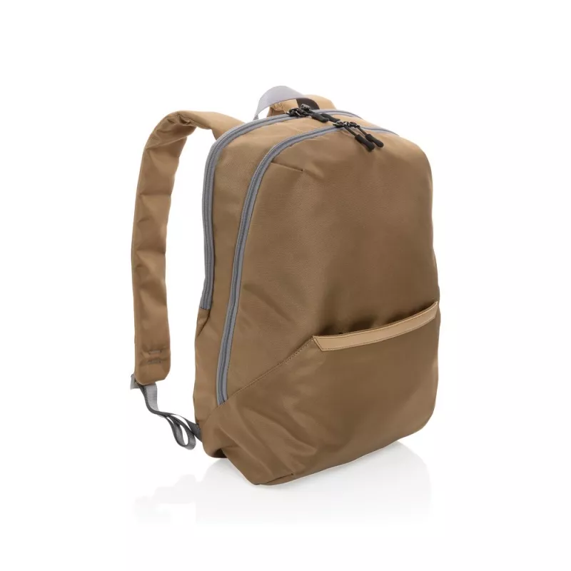 Plecak na laptopa 15.6" Impact AWARE™ RPET - brązowy, szary (P762.829)