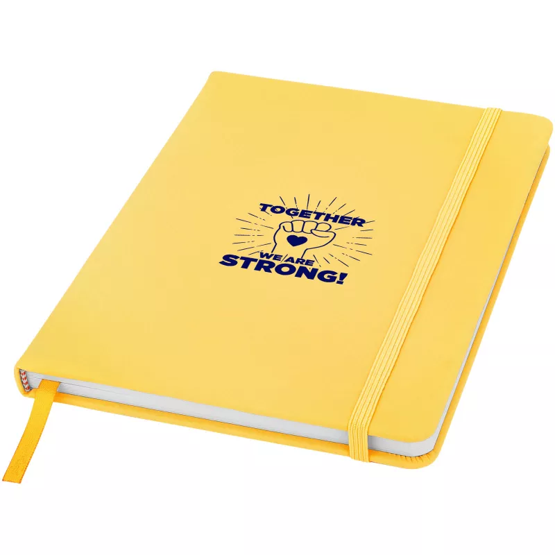 Notes A5 Spectrum w twardej okładce - Żółty (10690409)