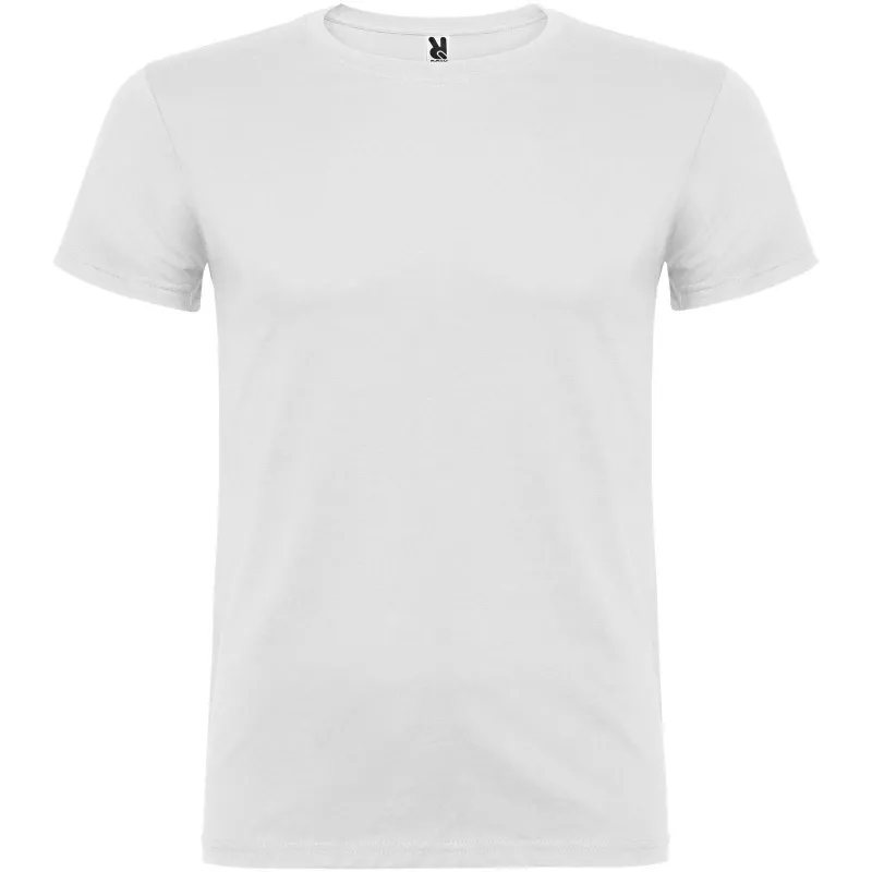 Koszulka T-shirt męska bawełniana 155 g/m² Roly Beagle - Biały (R6554-WHITE)