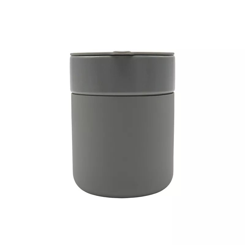 Kubek ceramiczny Caldo 370 ml - szary (R85322.21)