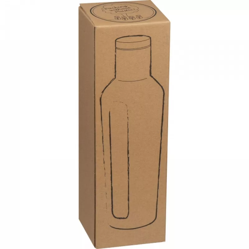 Butelka termiczna stalowa 500 ml NATALIE - szary (6119907)