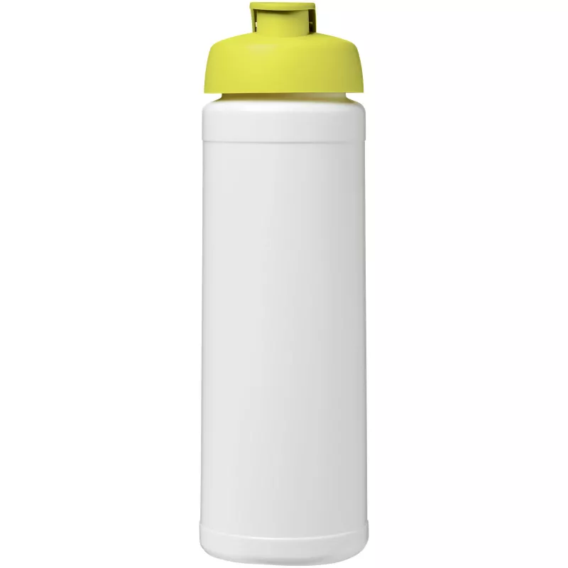 Bidon Baseline® Plus o pojemności 750 ml z wieczkiem zaciskowym - Biały-Limonka (21007004)
