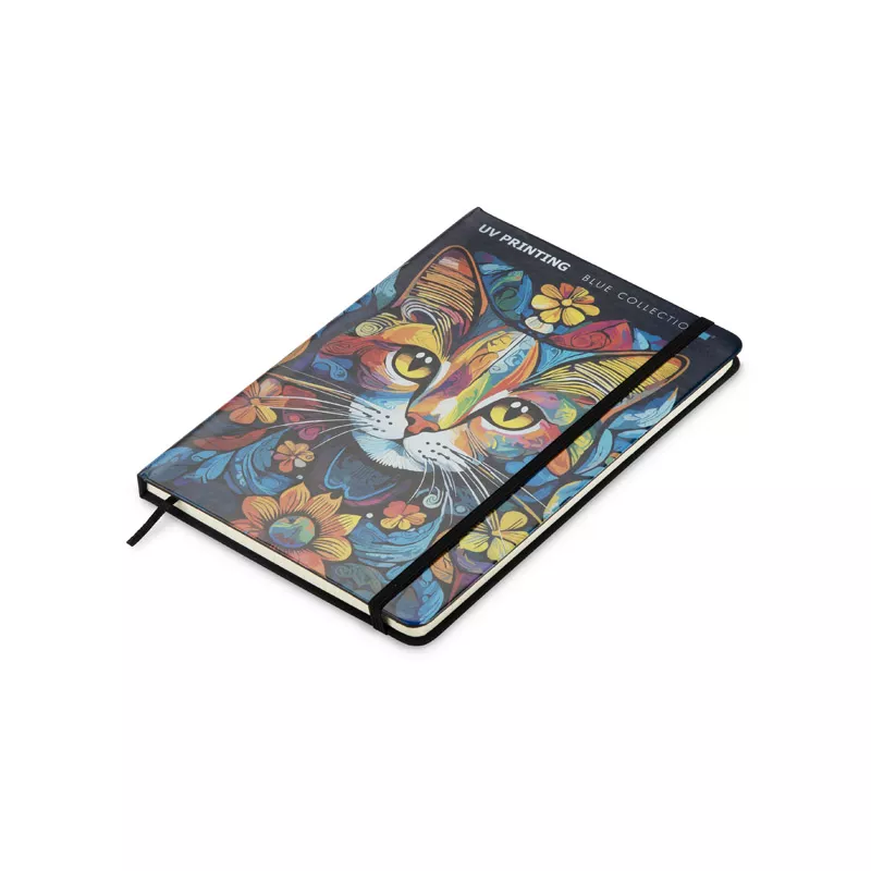 Notes 70 kartek w kratkę rVITAL A5 - czarny (18225-02)