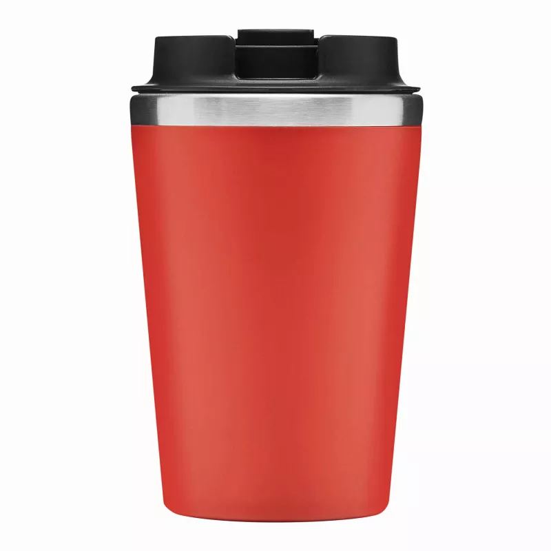 Kubek podróżny 350 ml TAKE & GO dwuścienny - czerwony (56-0304643)
