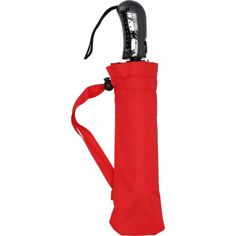 Parasol automatyczny Ø96 cm BIXBY - czerwony (351905)