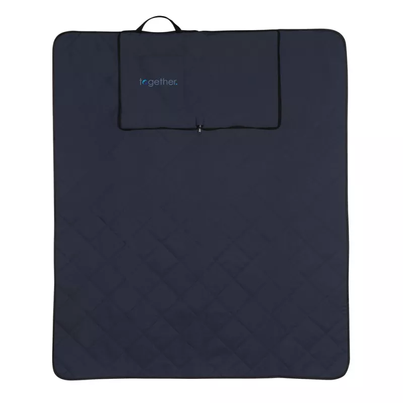 Koc piknikowy 130 x 145 cm Impact AWARE™ RPET - navy (P459.125)