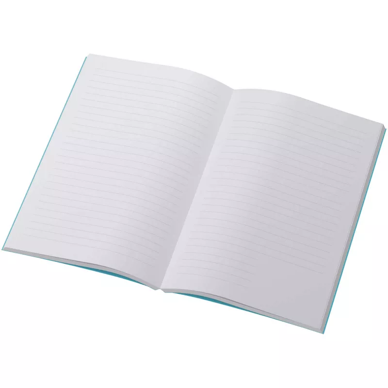 Notatnik Scribe Plus A5 z miękką okładką, wykonany z papieru z recyklingu - Niebieski (21090752)