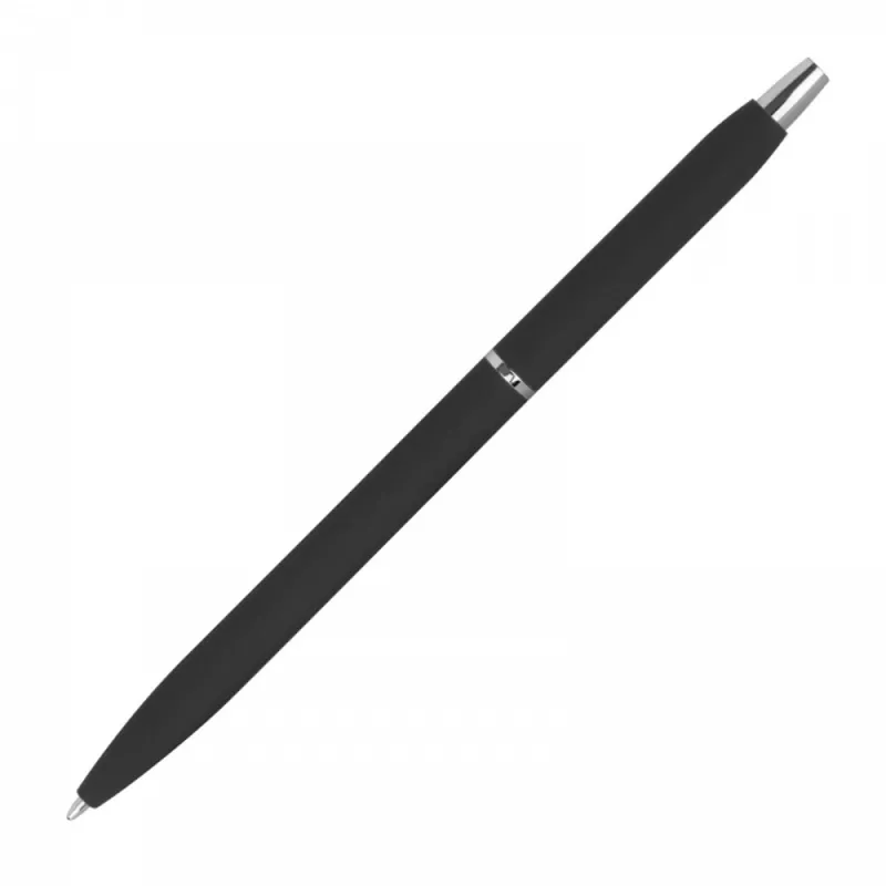 Długopis metalowy soft touch CONCETTA - czarny (1174703)