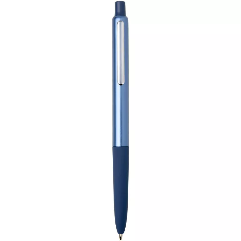 Soffit - anodowany długopis automatyczny, wykonany z aluminium pochodzącego z recyklingu, z niebieskim wkładem. - Ocean Blue2 (10733255)