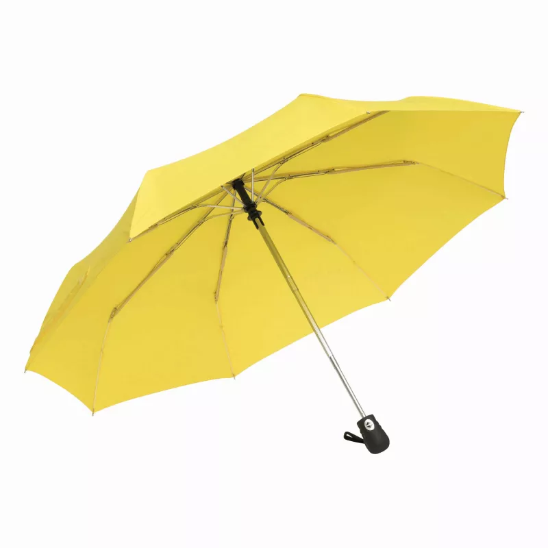 Automatyczny, wiatroodporny, kieszonkowy parasol - żółty (56-0101185)
