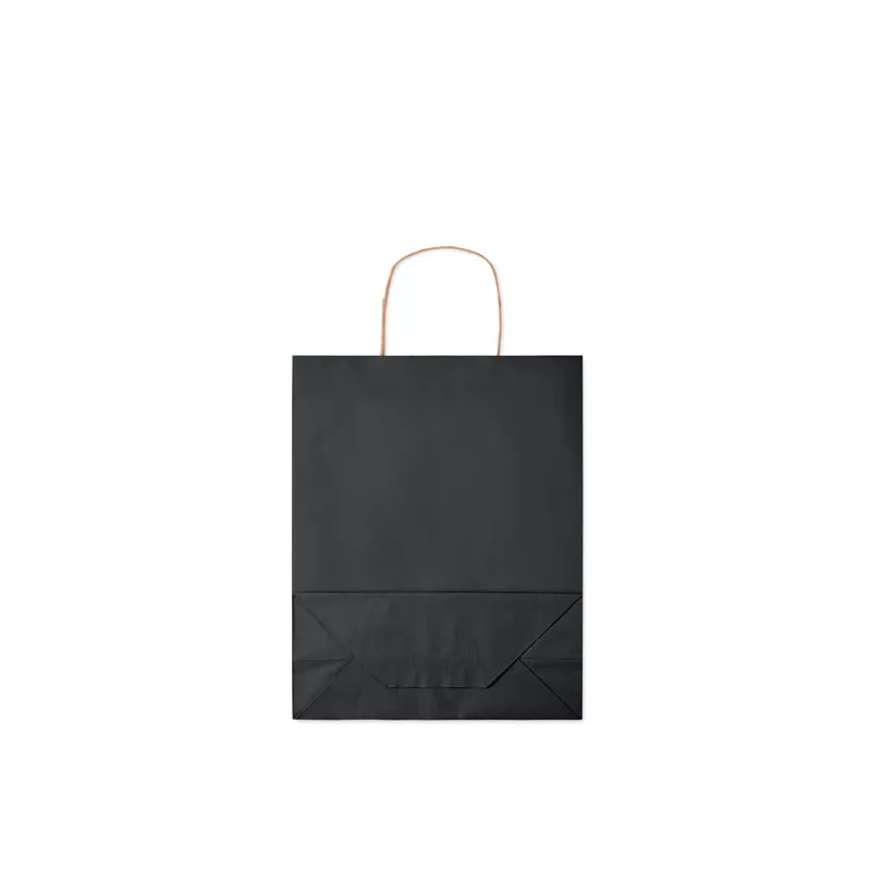 Torba prezentowa średnia 90 g/m² PAPER TONE M - Czarny (MO6173-03)