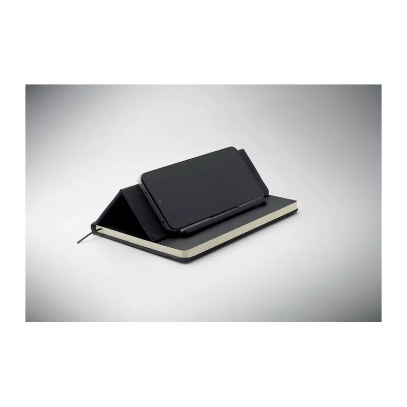 Notes A5 z długopisem 96 kartek w linię RINBOOK - Czarny (MO2687-03)