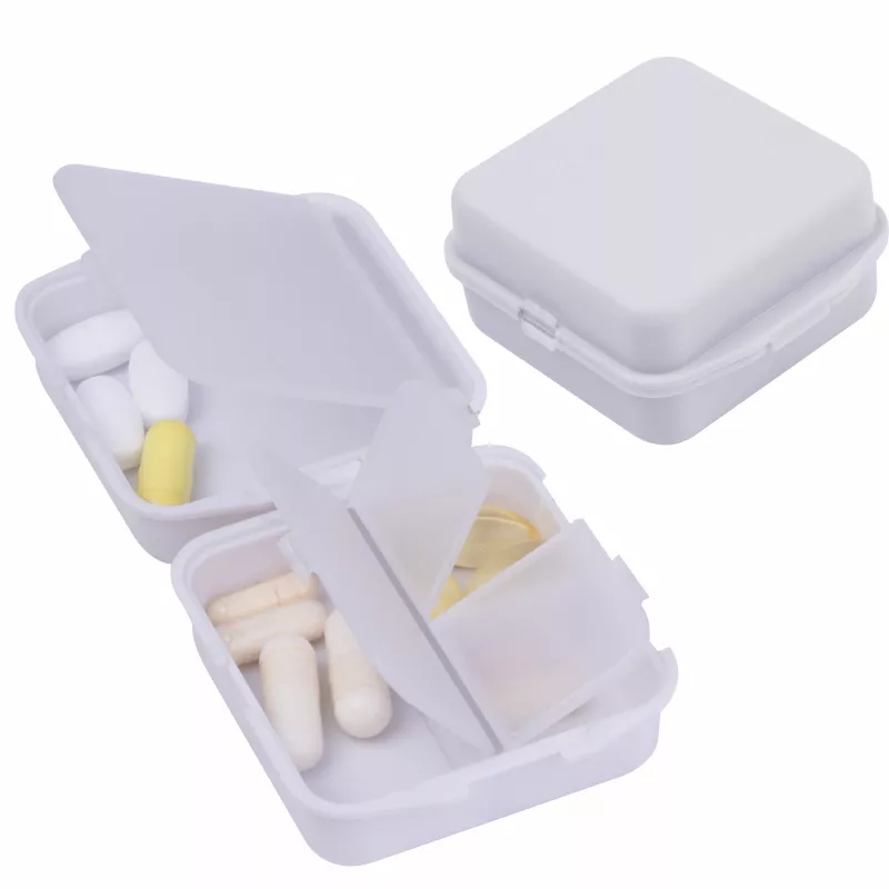 Pudełko na leki ELIJAH - biały (7559906)