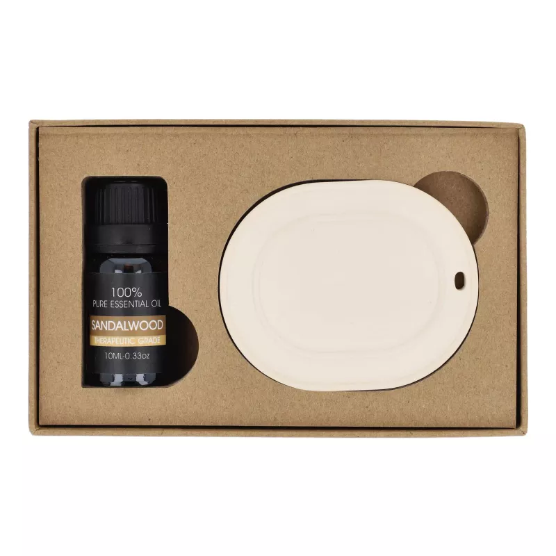 Zapachowy wieszak InSideOut z olejkiem z drzewa sandałowego 10 ml - brązowy (LT57308-N0051)