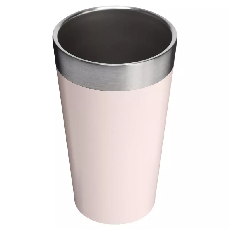 Stanley Stacking termoizolowany kubek ze stali nierdzewnej o pojemności 470 ml - Jasnoróżowy (10098340)
