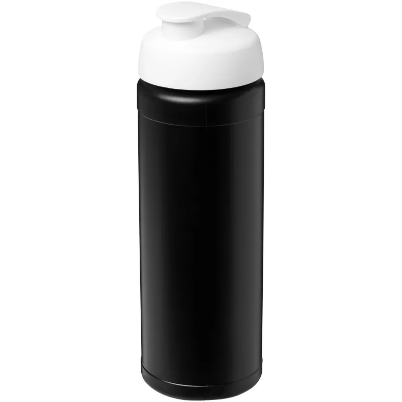 Bidon Baseline® Plus o pojemności 750 ml z wieczkiem zaciskowym - Biały-Czarny (21007012)