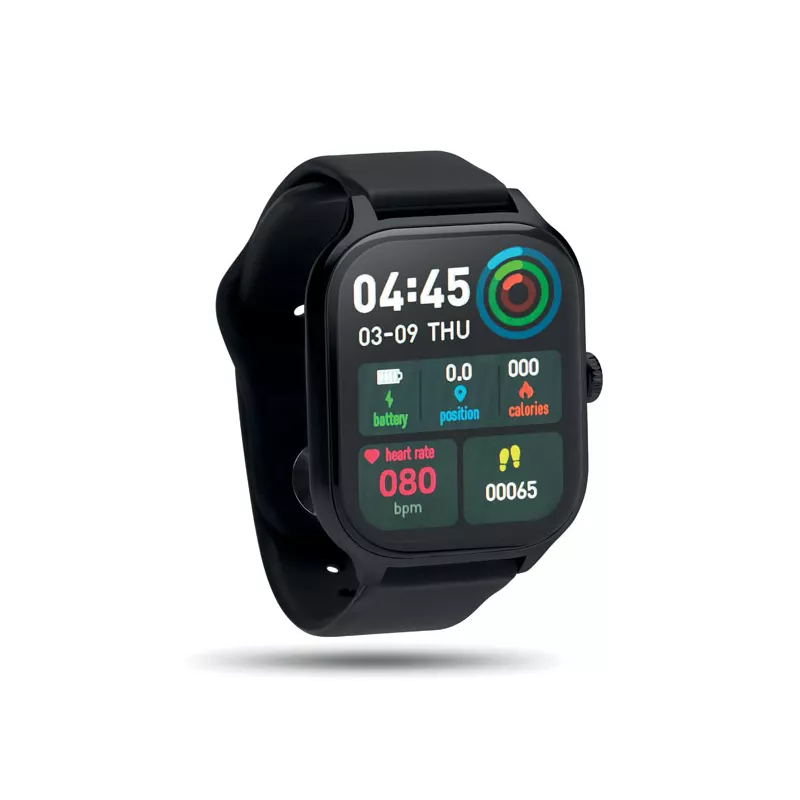 Smartwatch z ekranem dotykowym 2,01" IRTO - Czarny (MO2271-03)