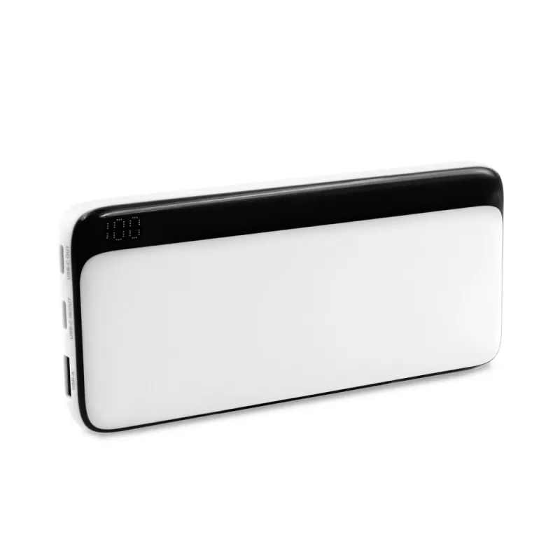 Power bank 10000 mAh | Dejerius - biały (VA113-02)