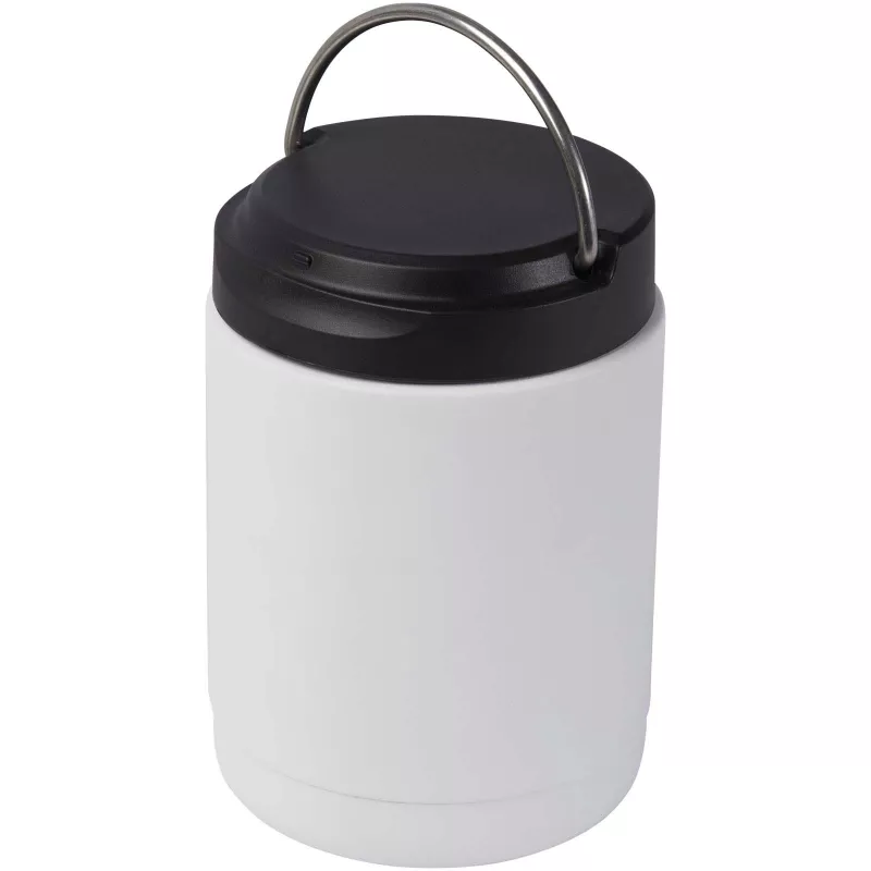 Doveron pojemnik śniadaniowy ze stali nierdzewnej z recyklingu o pojemności 500 ml - Biały (11342201)