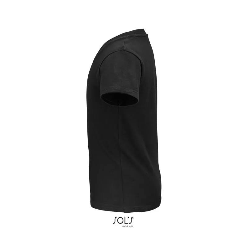 Koszulka organiczna 150 g/m² Sol's CRUSADER KIDS - Deep Black (S03580-DB)