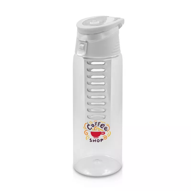 Butelka sportowa Air Gifts | Lizzie 700 ml - biały (V1388-02)