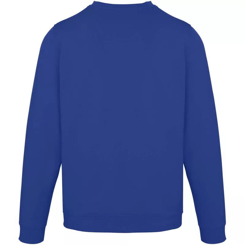 Jasper organiczna bluza unisex z recyklingu o gramaturze 280 g/m² z okrągłym dekoltem i certyfikatem OCS - Niebieski (39561-BLUE)