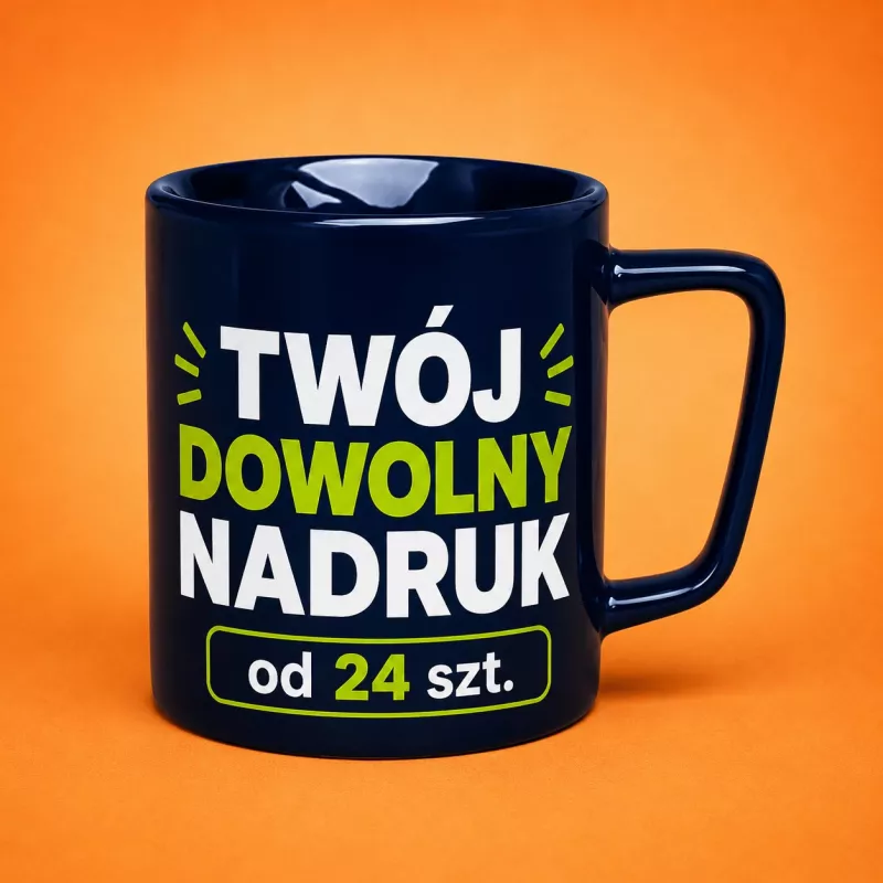 Kubek reklamowy Tommy Classic (310 ml) - granatowy (M/462-GRANATOWY)
