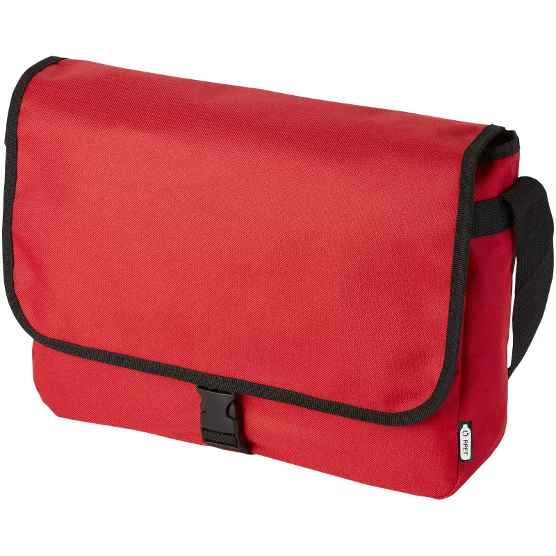 Omaha torba na ramię z tworzywa sztucznego pochodzącego z recyklingu - Czerwony (12062282)