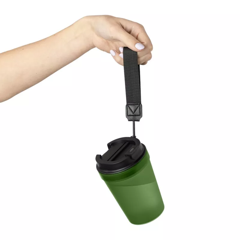 Kubek podróżny 350 ml - zielony (VB287-06)