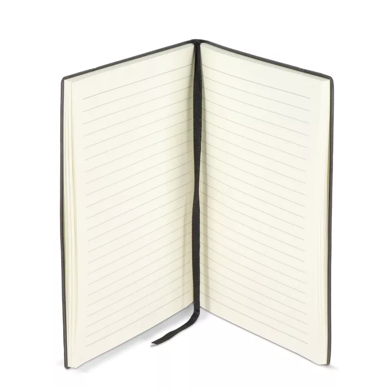 Notatnik Yuzu z miękką okładką Thermo A5 - czarno / czarny (LT92091-N0202)