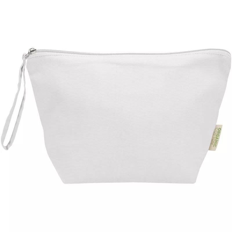 Odisha duża organiczna saszetka z certyfikatem OCS na akcesoria o gramaturze 180 g/m², 3 l  - Biały (12078501)