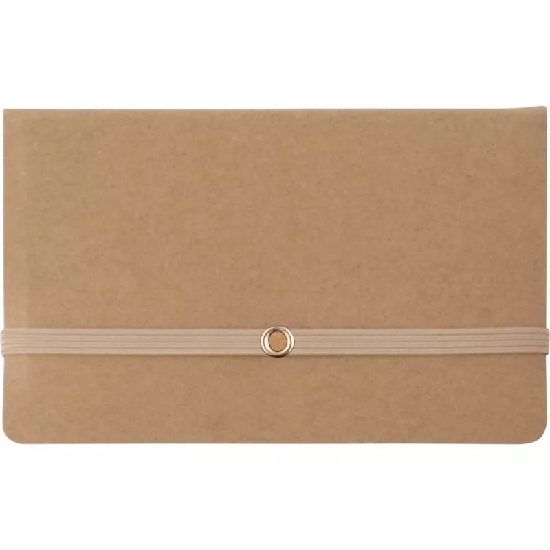 Zestaw do notatek, karteczki samoprzylepne - brązowy (V2685-16)