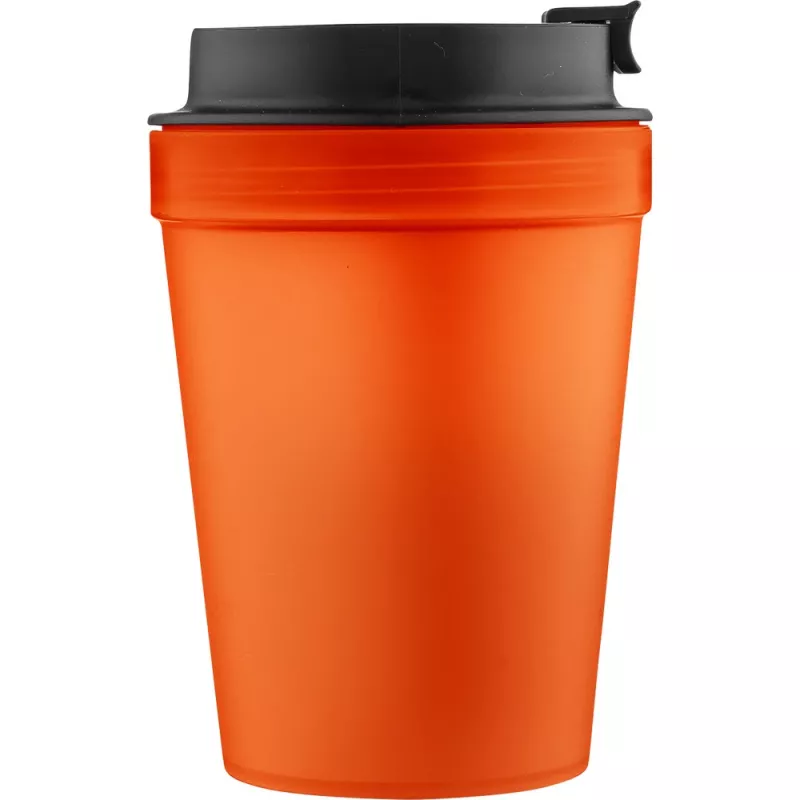 Kubek podróżny 350 ml - pomarańczowy (VB287-07)