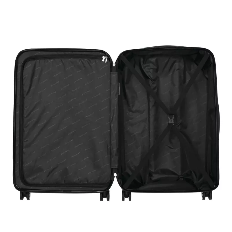 Zestaw walizek - czarny (56-2220000)