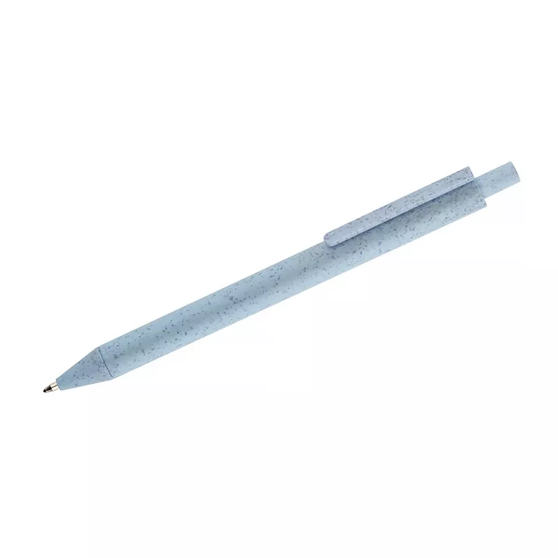 Długopis ze słomy pszennej REVI - błękitny (19652-08)