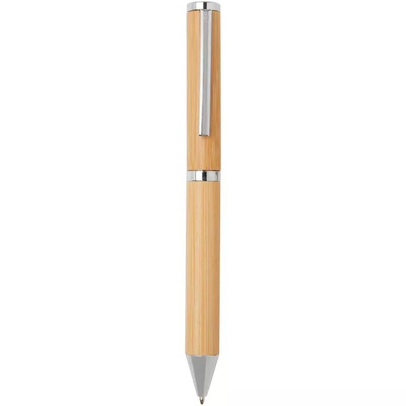 Apolys zestaw upominkowy obejmujący długopis bambusowy i pióro kulkowe  - Natural (10783306)