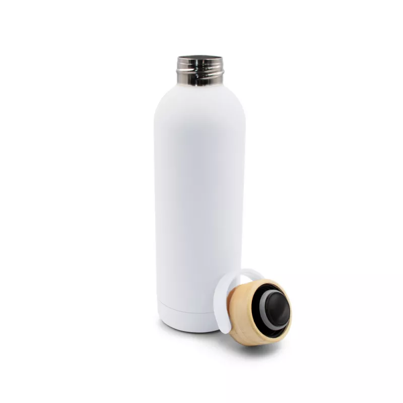Butelka termiczna 500 ml | Zeniqua - biały (VA116-02)