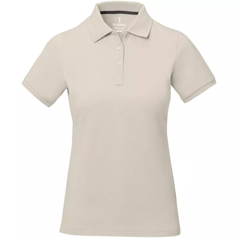 Damskie polo Calgary z krótkim rękawem - Sandstone (38081-SANDSTON)