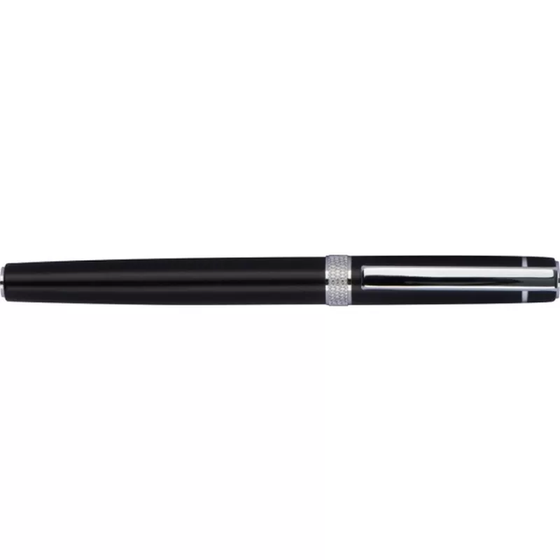 Zestaw piśmienny długopis i pióro kulkowe KARLOVAC - czarny (361403)