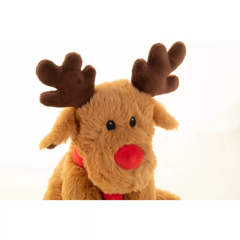 Nordeer pluszowy renifer RPET - brązowy (AP800739)