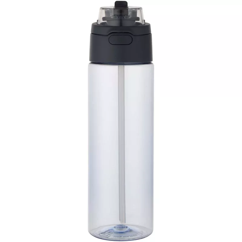 Bidon na wodę Theron o pojemności 700 ml, wykonany z tworzywa sztucznego pochodzącego z recyklingu (RCS), z pokrywką o podwój - Hale Blue (10095055)