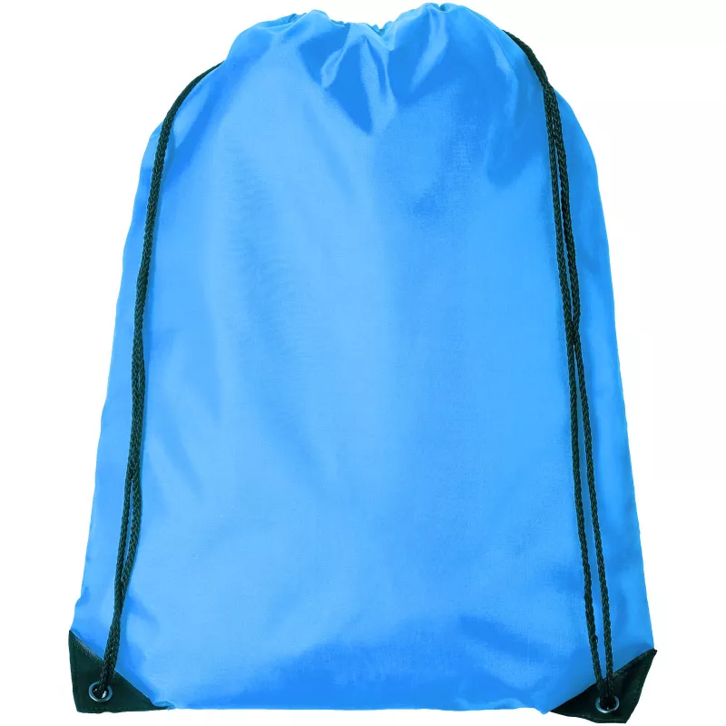 Plecak na sznurkach poliestrowy Oriole Premium, 33 x 44 cm - Niebieski (11938502)