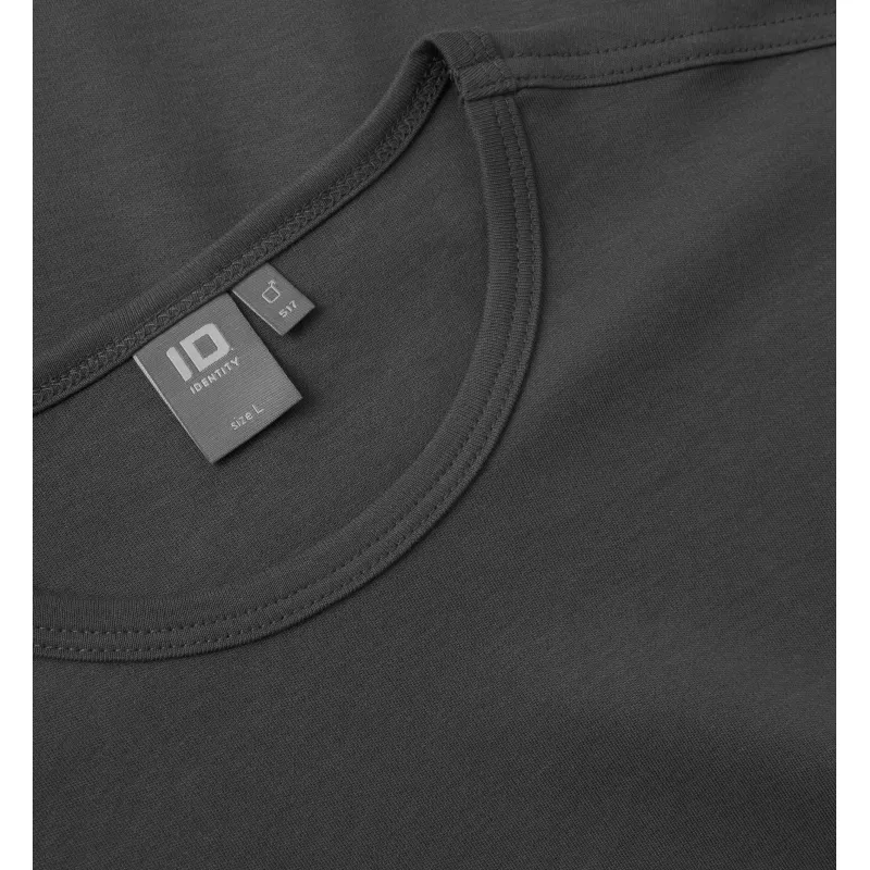 Koszulka bawełniana 210 g/m² ID Interlock T-shirt 0517 - Charcoal (0517-CHARCOAL)