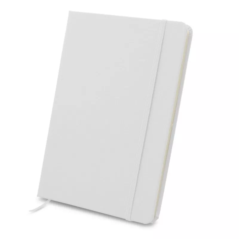 Notatnik A5 czyste kartki - biały (V2857-02)