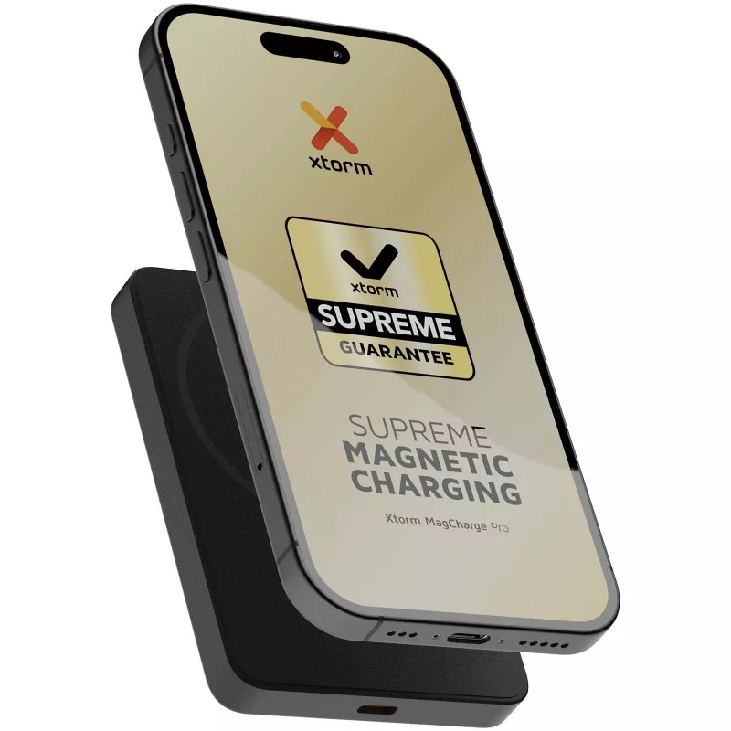 Xtorm Go2 powerbank o mocy 15 W i pojemności 5000 mAh z szybkim ładowaniem - Czarny (12460290)