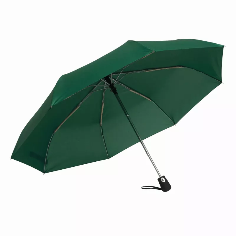 Automatyczny, wiatroodporny, kieszonkowy parasol - ciemnozielony (56-0101181)