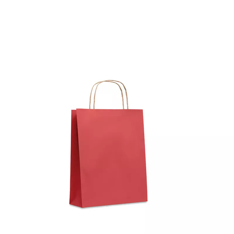 Torba prezentowa papierowa mała 90 g/m² PAPER TONE S - Czerwony (MO6172-05)