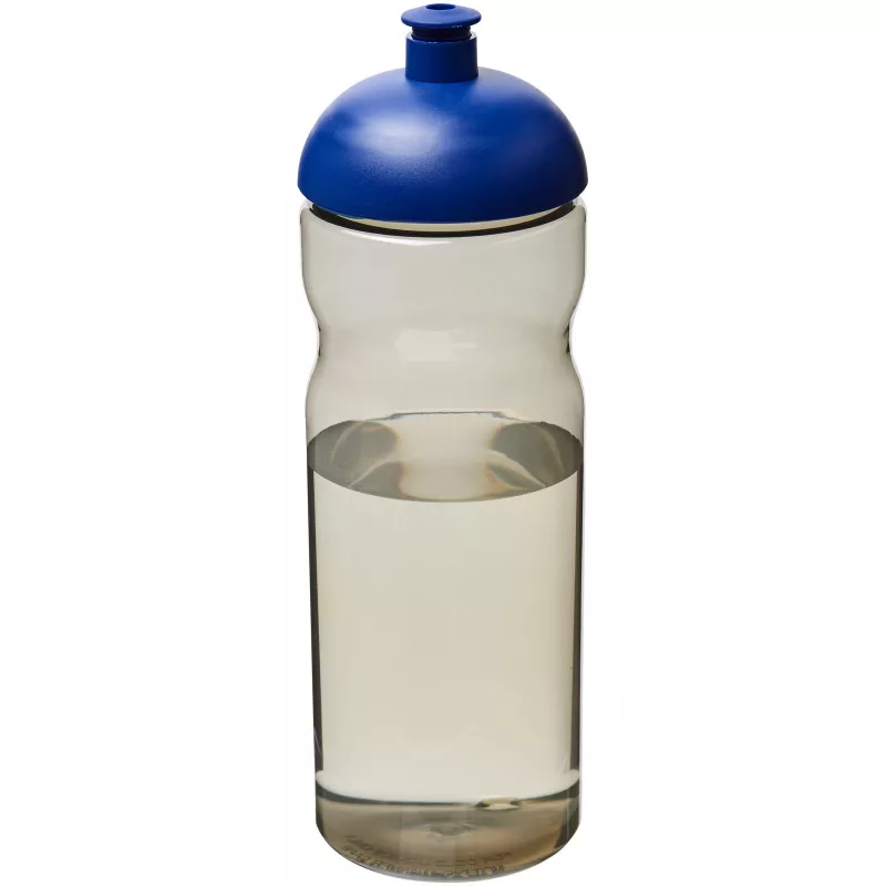 Bidon H2O Eco o pojemności 650 ml z wypukłym wieczkiem - Błękit królewski-Ciemnografitowy (21009802)