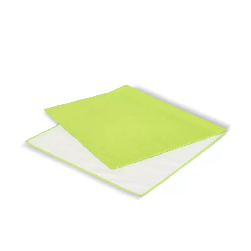 R-PET Szybkoschnący ręcznik 40×80 cm z woreczkiem, sublimacja. - jasnozielony (LT97214-N0032)